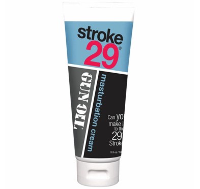 Krem do masturbacji - Gun Oil Stroke 29 Masturbation Cream 100 ml